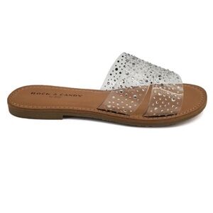 Rock and Candy clear sandal
